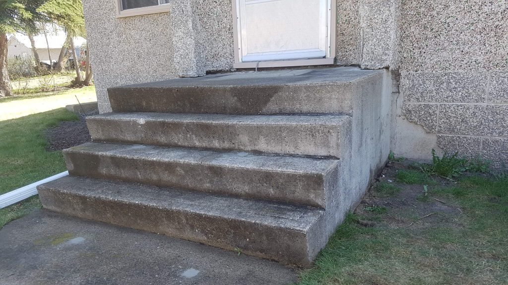 Lift Concrete Edmonton Before & After Lifting Level Concrete Solutions